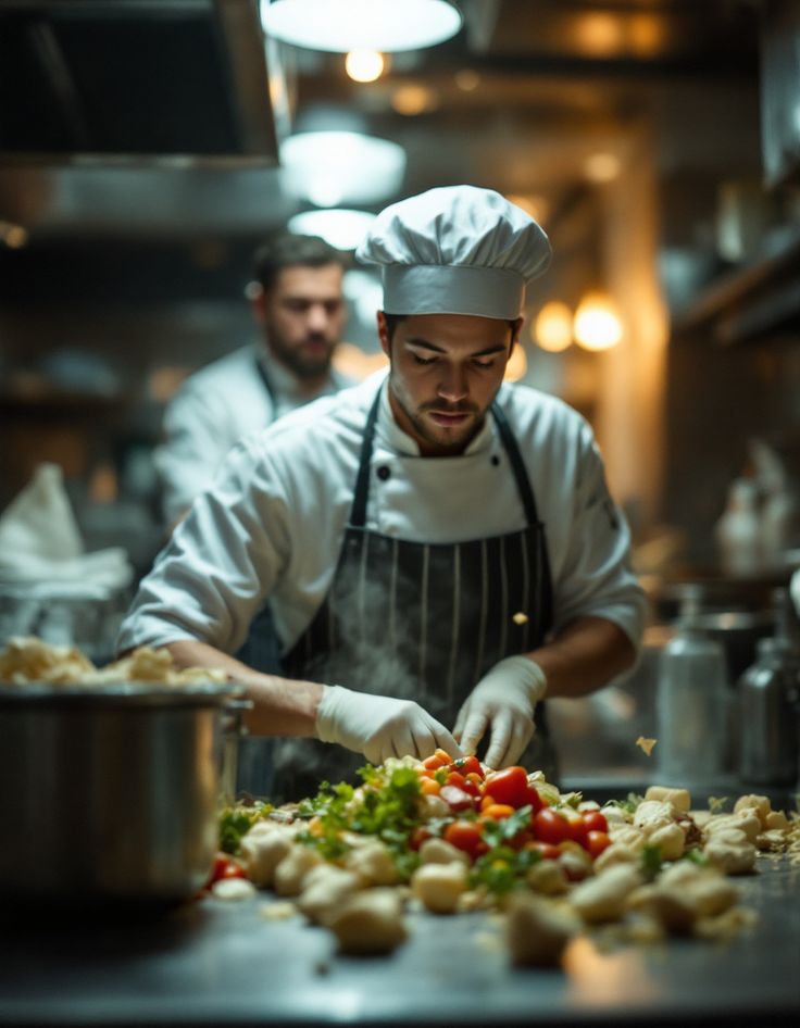 Chef at work